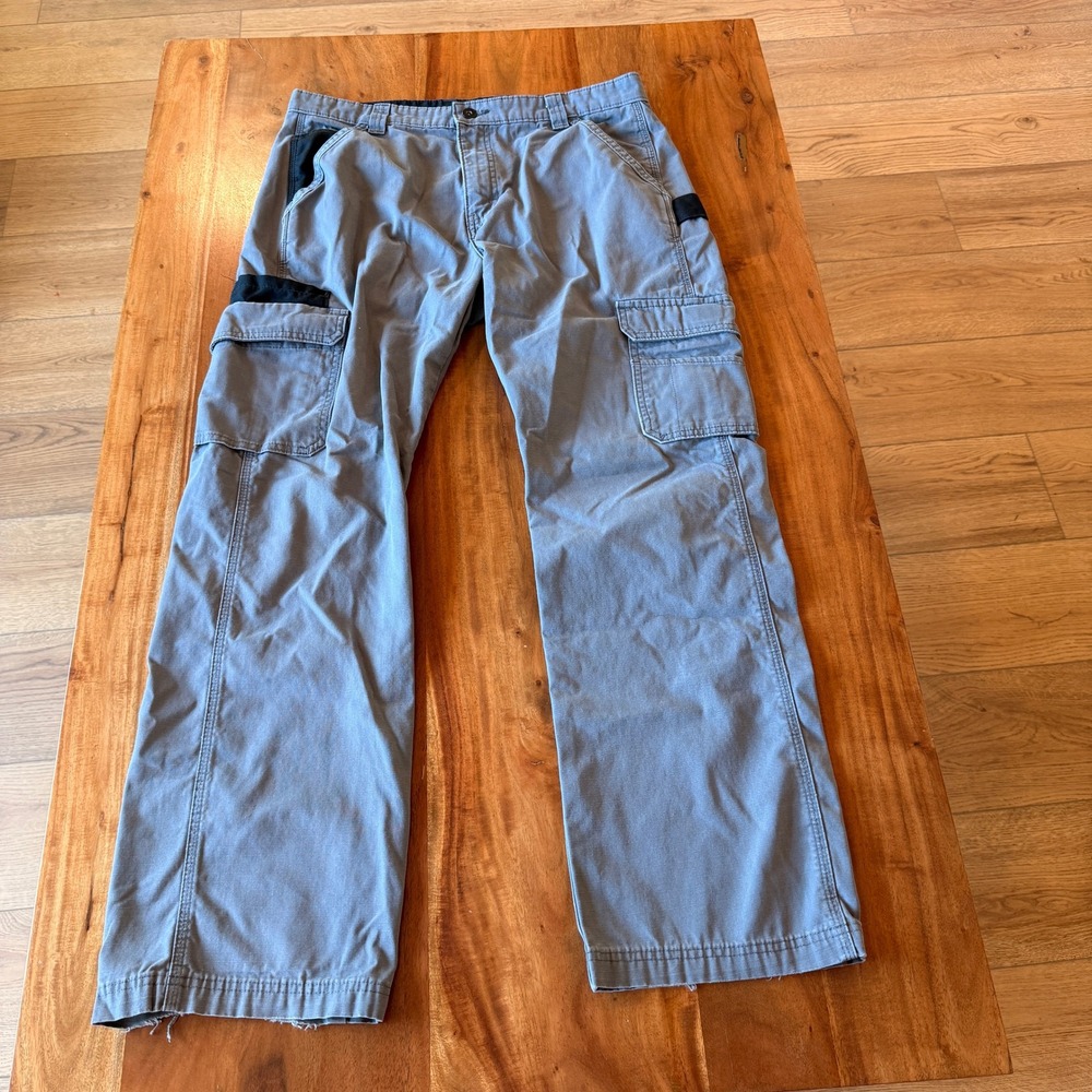 Dickies‎ Men's Gray Cargo Work Pants Size 34x30